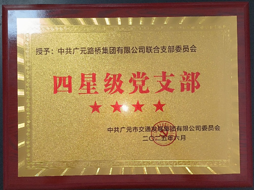 喜报|路桥联合党支部荣获市交发集团两项表彰